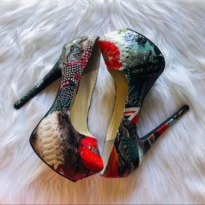 Bumper British Kiss Platform Stiletto